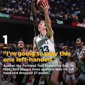 311K views · 1.1K shares | 25 years after his retirement, here's a look back at some of Larry Bird's best trash talk. https://yhoo.it/2w9Z18E | Yahoo Sports | Facebook