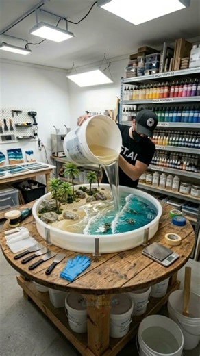 Behind the Scenes: Creating a Realistic Beach table