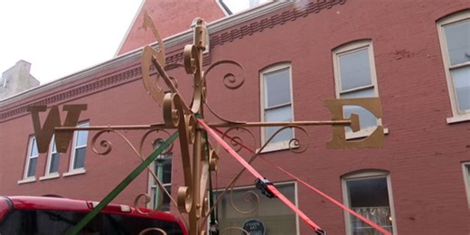 Weathervane is ready for installation