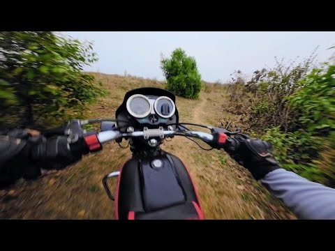 Hero Splendor POV Ride | Offroad Ride With Unexpected Challenges | Ride#125 | ASMR | DJI Action 3