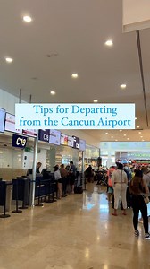 Now its time to depart from the Cancun Airport! We just uploaded a new video that tells you everything you need to know when departing from the Cancun Airport (terminal 3) so this video is just a few of those Cancun Airport Tips! Follow for more! #cancunairporttips #cancunairport🌴✌🏽✈️ #cancunairporttransfers #cancuntraveltips #cancuntravelguide #youtubetravelchannel #3days3noches | 3days3noches