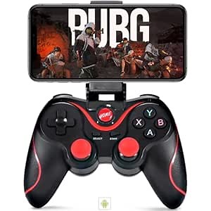 Megadream Android Gamepad Controller, Wireless Key Mapping Gamepad Joystick Perfect for Call of Duty & PUBG Mobile & More, Compatible for Samsung Galaxy HTC LG Other Phone, Not for iOS