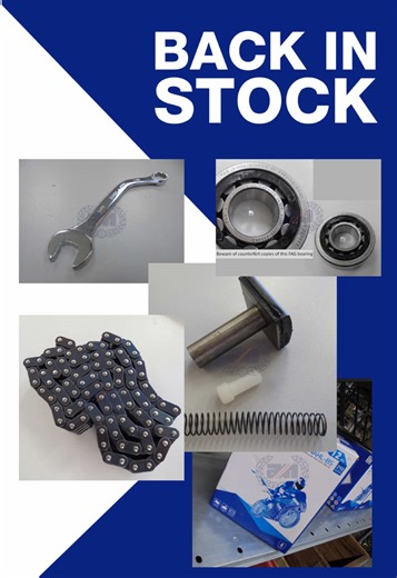 Even with all this rain in the UK we know riding season is just around the corner, so Social Simon has been roaming the warehouse again to find parts that are back in stock for your #classicnorton motorcycles. Here's what he's found this week: 06.6515 - BATTERY EXIDE YTX14AHL BS AGM FOR 850MK3 (UK DELIVERY ONLY) - https://andover-norton.co.uk/en/shop-details-2/20446 - £75.54 inc VAT 06.0366 - PRIMARY CHAIN COMMANDO TRIPLEX - https://andover-norton.co.uk/en/shop-details-2/15240 - £51.60 inc VAT 0