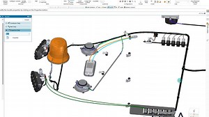 solid edge wiring and harness design 演示