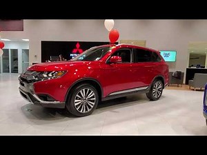 2020 Mitsubishi Outlander EX L Trim 7 Passenger Review with specs in Halifax Nova Scotia Canada