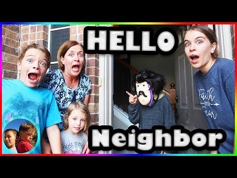 Hello Neighbor Game In Real Life! / Steel Kids