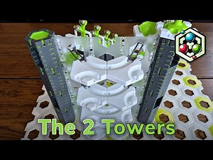 The 2 towers! A GraviTrax track with the Pro Vertical Extension! No.24