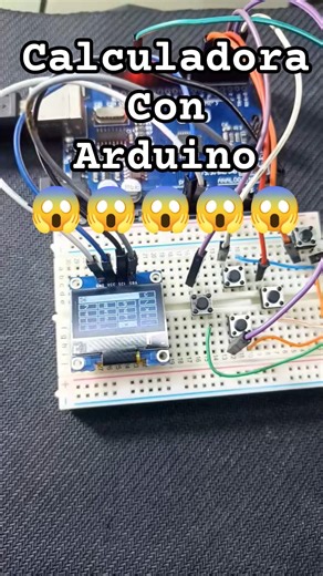 Calculadora con Arduino | Te va a Sorprender 😱😱🔥🔥