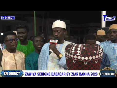 🛑DIRECT ZAWIYA SERIGNE BABACAR SY ZIAR BAKHA 2026 @THILLENETV. 