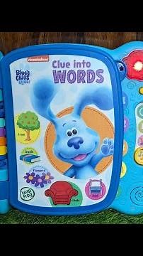 LeapFrog blues's Clue's & You Clue into Word's | Touch and Teach Word Book