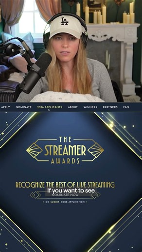 Nominations are LIVE for The Streamer Awards! QTCinderella wants you to vote for your GOAT!