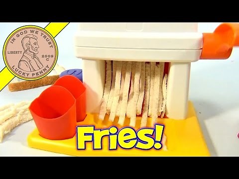 McDonald's 1993 French Fry Maker Set - Making French Fries!