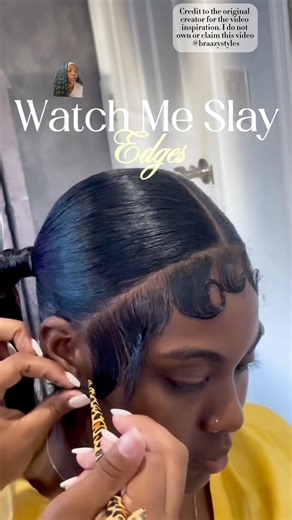 🌷Dramatic slayed edges tutorial 😘♥️