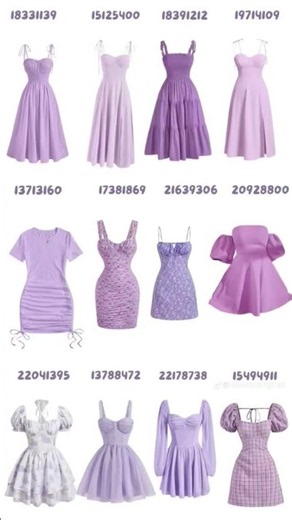 The purple dresses codes metro life city rp in #roblox 🫶🏻💜✨