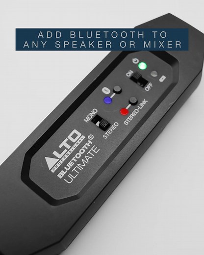 *BRAND NEW* Check out the Bluetooth Ultimate for easy stereo Bluetooth streaming in any pro audio situation. Click the link for more info: https://fal.cn/3f4RO | Alto Professional