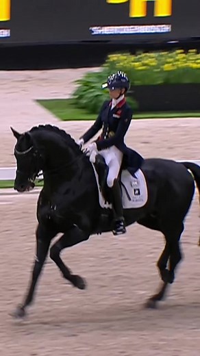 Charlotte Fry and Glamourdale Dressage Performance at The Dutch Masters