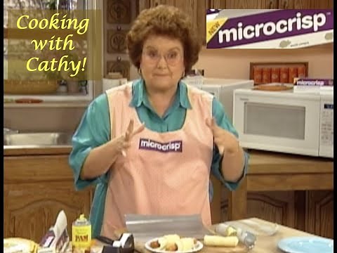 MICROCRISP – Makes Food Taste Like it was Cooked in Mom’s Oven! Cooking with Cathy Mitchell.