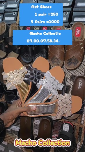 Affordable Flat Shoes from Macho Collection