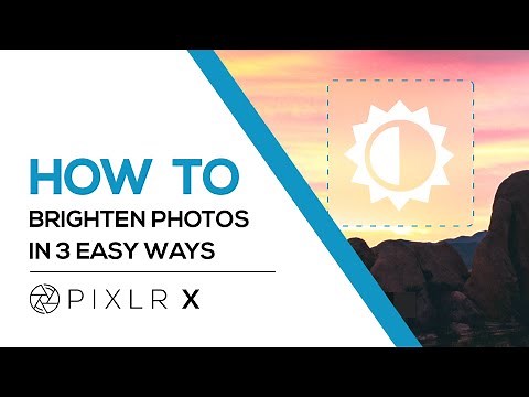 How to brighten photos in 3 easy ways | Pixlr X