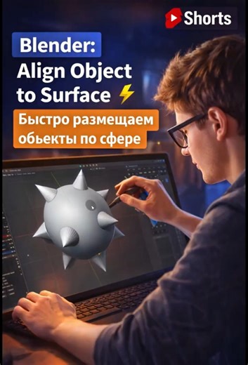 Blender: How to quickly place objects on a sphere