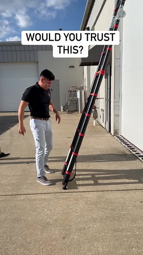 149K views · 719 reactions | Worst telescopic ladder? #contractor #construction #tools #diy | American Contractor | Facebook