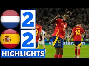 Netherlands vs Spain (2-2) | All GOALS & Extended HIGHLIGHTS | UEFA Nations League