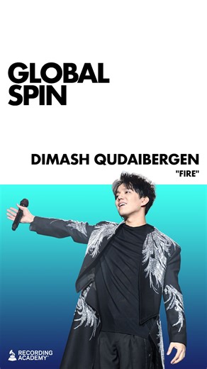GRAMMYS on Instagram: "🇰🇿 Representing his homeland of Kazakhstan, superstar Dimash Qudaibergen lit up the @astanarena with an electrifying performance of "Fire", filled with breathtaking vocals, pyrotechnics, and even a roaring motorcycle! 🌎 Watch the full #GlobalSpin performance at the link in our bio!"
