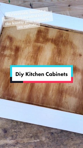 Transforming Knotty Pine into Farmhouse Shaker Style