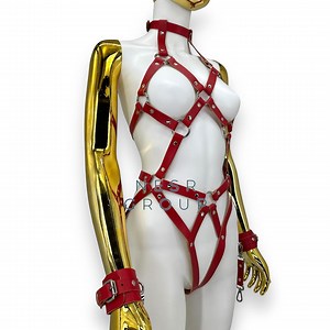 Women Leather Body Harness, Leather Harness Women, Full Body Leather Harness, Sexy Leather Fancy Dress, Luxury Body Strap, Plus Size Harness - Etsy