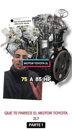 Todo sobre el motor Toyota 2L: Especificaciones y más