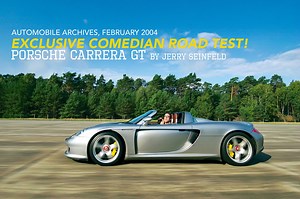 Jerry Seinfeld Reviews the Porsche Carrera GT