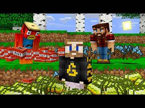 Minecraft Random Item Challenge VS 2 Hunters
