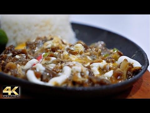 SIZZLING PORK SISIG and Beef TAPA [4K]