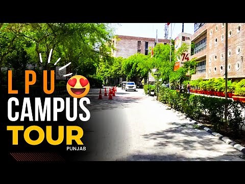 LPU Campus Tour | Lovely Professional University | Campus Life | Jalandhar | Punjab 😍🤩❣️