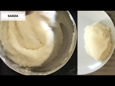 HOW TO MAKE SADZA | Zimbabwe’s Staple Food | With Only 2 Ingredients
