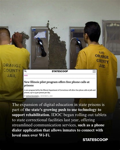 Illinois unveils ‘Journey to Success’ prison tablet education program