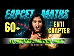EAPCET 2026 | Maths Easy Chapters to Score 60+ Marks | PYQ Strategy | AP & TS | Vedantu telugu