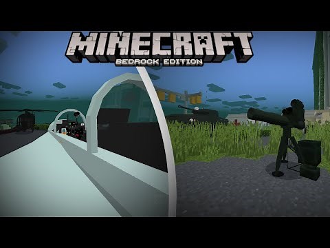 TOP 5 Modern Warfare addons! [MINECRAFT BEDROCK, MCPE]