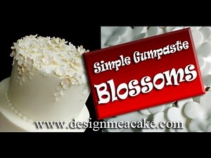 How to Make Easy Flower Blossoms in Gumpaste