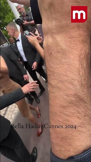 Bella Hadid deslumbra con un espectacular vestido transparente en el Festival de Cannes #shorts