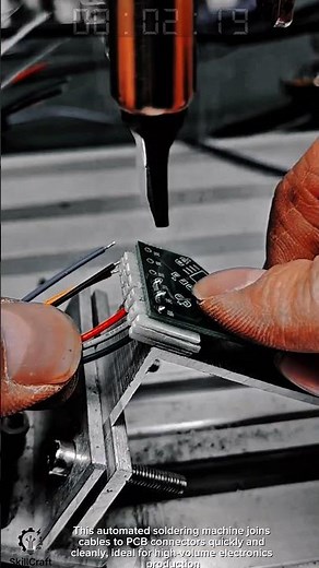 Automatic soldering technology for precise PCB connector assembly