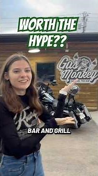We Tried the INFAMOUS Gas Monkey Bar & Grill🤯👀💚