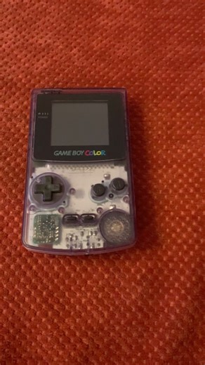 Gameboy colour #asmr