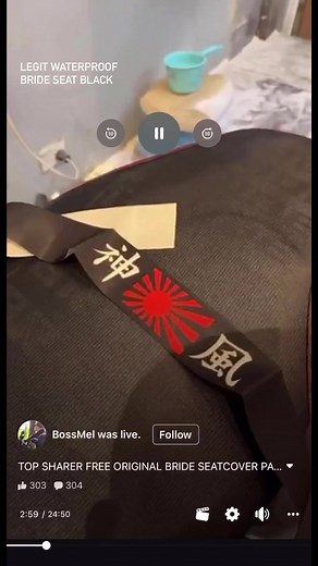 8.6K views · 175 reactions | Bride Seat Legit WATERPROOF | BossMel Custom Seats - Main Page | Facebook