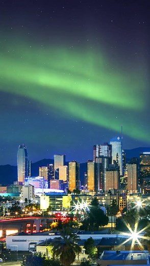 4.2K views · 17 reactions | The northern lights have arrived in Los Angeles! If you’re up late to view the show, make sure to tag Bucket Listers on social so we know you fell for our April Fools’ prank! Love, Bucket Listers– your trusted city guide *364* days a year. Subscribe to our newsletter at the bottom of the page here ➡️ https://bit.ly/3wY4H4n and never miss what’s happening in Los Angeles. | Los Angeles Bucket List | Facebook