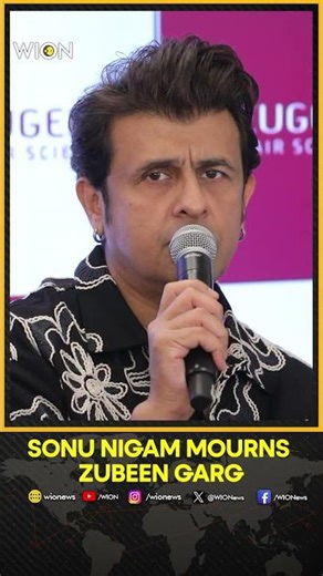 Zubeen Garg's Death: Sonu Nigam Mourns The Loss Of The Singer | WION Shorts