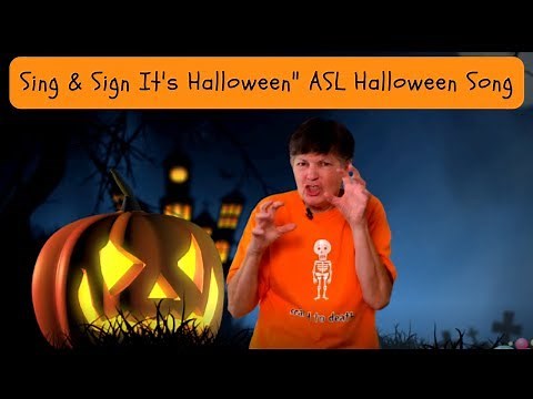 Sing & Sign ASL Halloween Song | Its Halloween