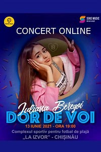 Concert Online: Iuliana Beregoi - Dor de voi