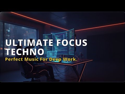 Focus Like a Pro: 10 Hours Dark Techno for Coders