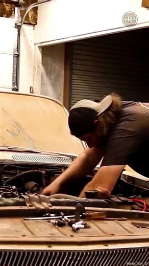 Oddly Satisfying 1961 Oldsmobile Dynamic 88 Repair#revival #restored #satisfying #repair